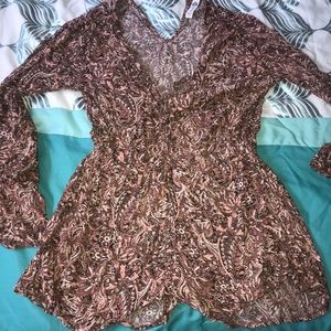 American Rag long sleeve romper